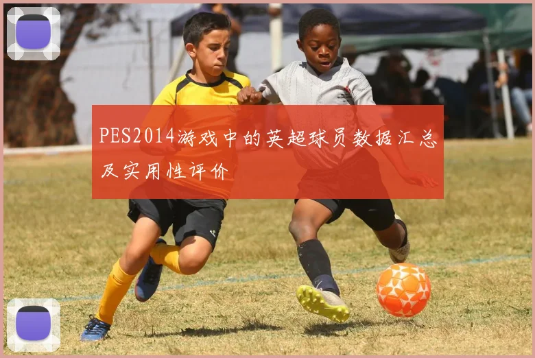 PES2014游戏中的英超球员数据汇总及实用性评价